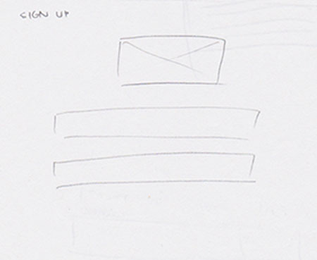 Email Confirmation Sketch 2